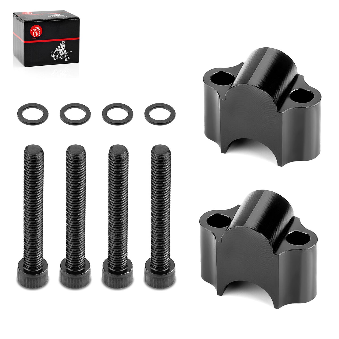 Handlebar Riser Lift Kit 30mm for Honda Suzuki Kawasaki