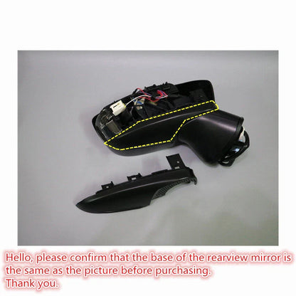 Right Passenger Side Rear Mirror Base Plate Cover for Mazda 3 AXELA (2014–2016)
