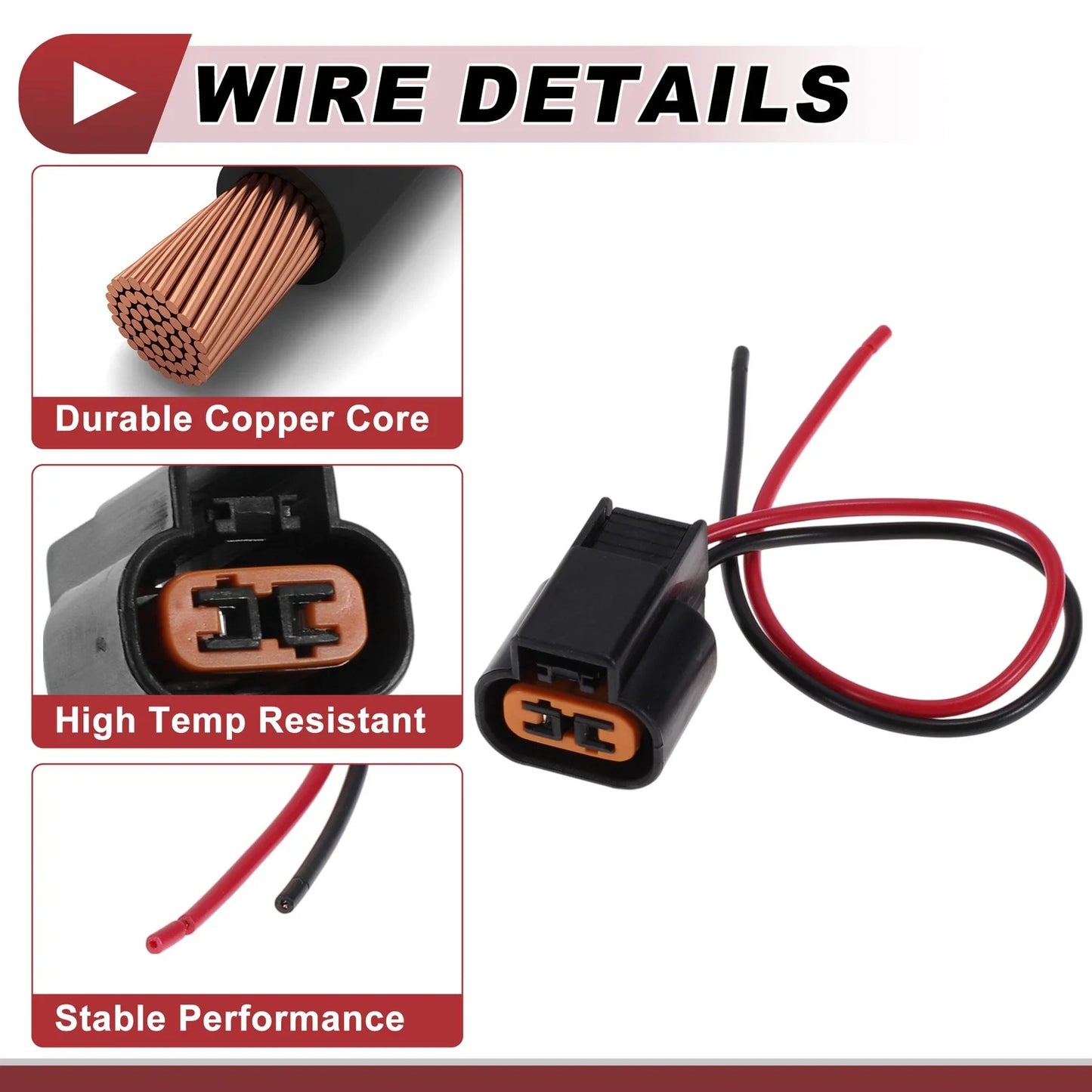 Front Turn Signal Light Socket Wiring for Hyundai Elantra (2006-2018)