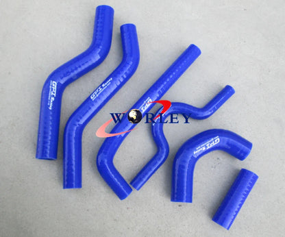 Green Silicone Radiator Hose Kit for Kawasaki KX250F KXF250 (2007-2008)