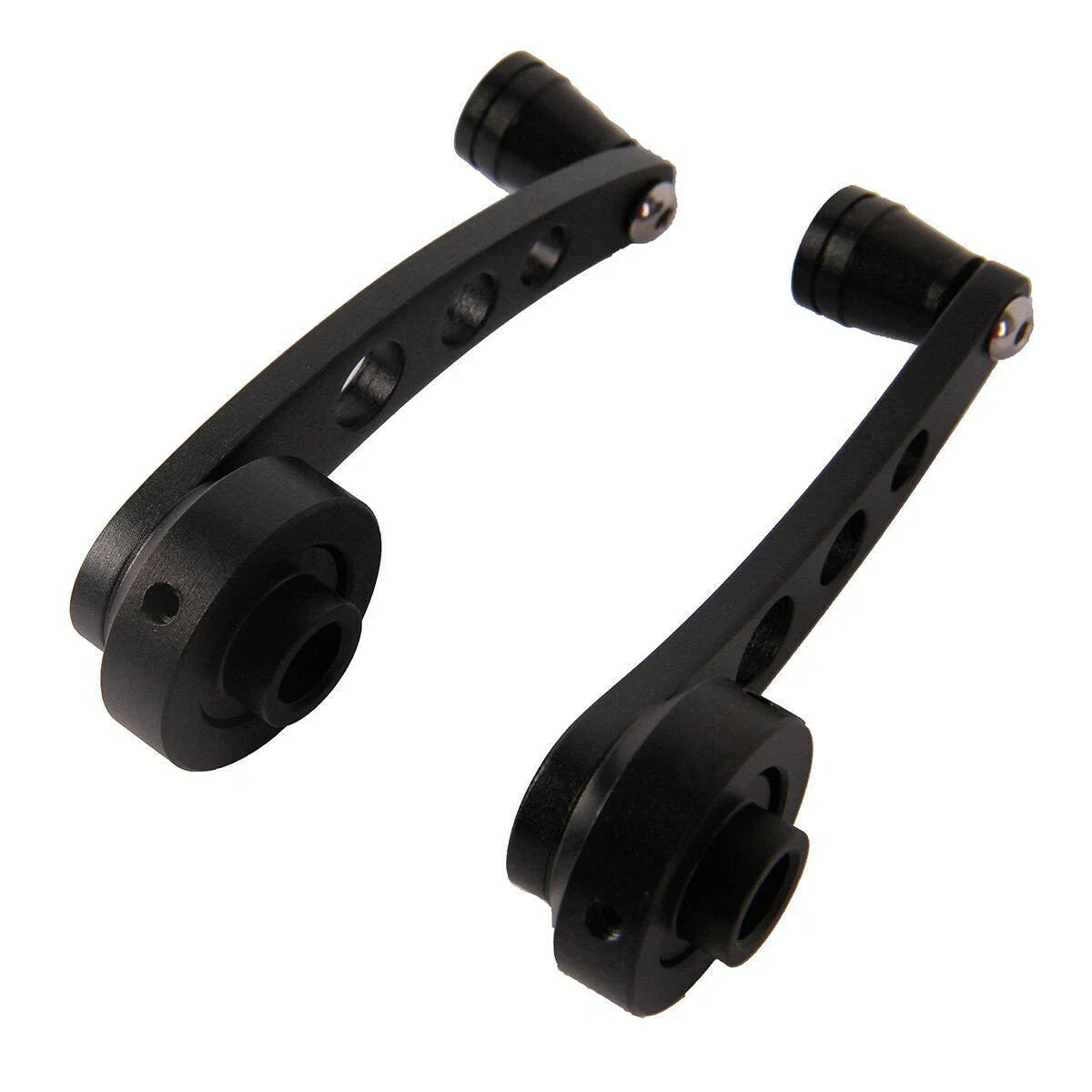Aluminum Car Window Door Winder Cranks Black for Universal (AU Ship)