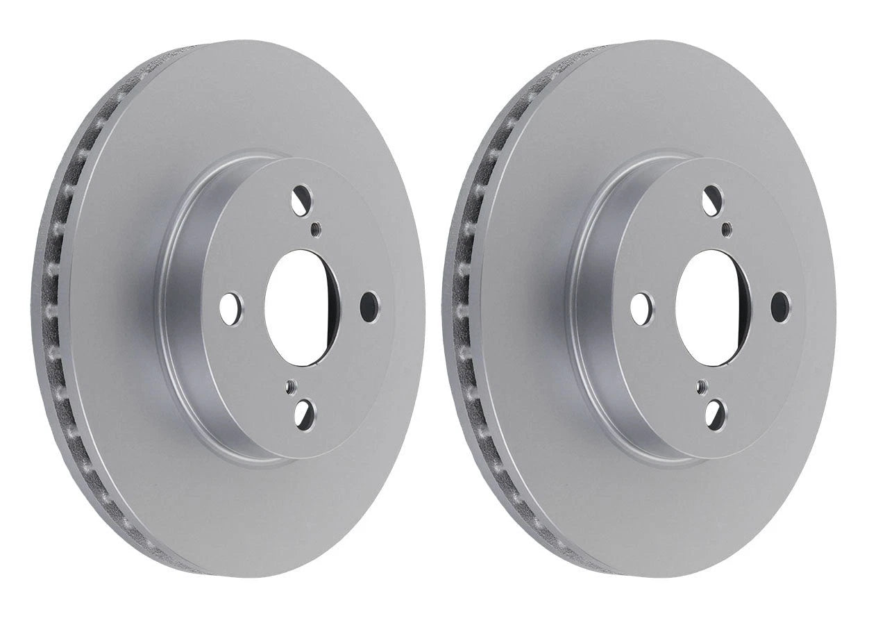 Pair Front Brake Disc Rotors for Toyota Corolla (2002–2007)