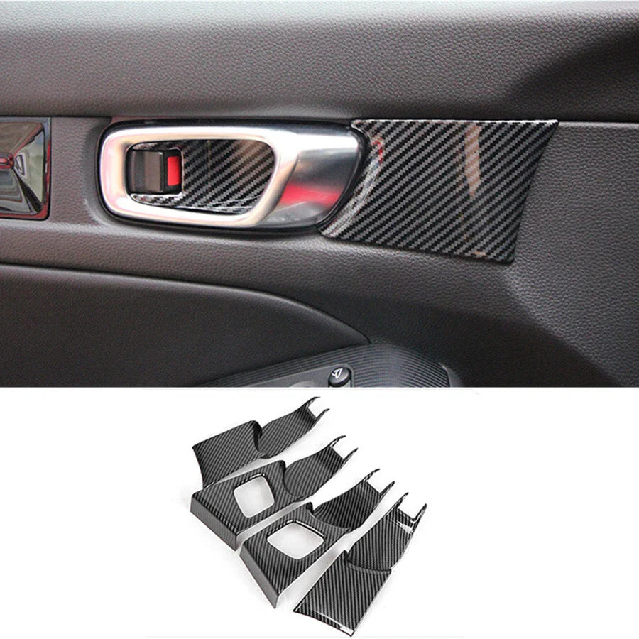 15PCS / ABS Carbon Fiber Kit Trim for Honda Civic Sedan (2022–2024)