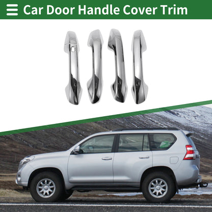 Car Door Handle Cover Trim for KIA Seltos (2019–2023) Silver Tone