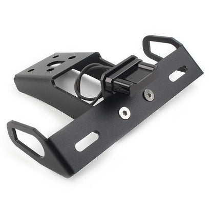 Rear License Plate Holder with LED for Kawasaki ZX-10R Ninja 636 ZX-6R (2004–2023)
