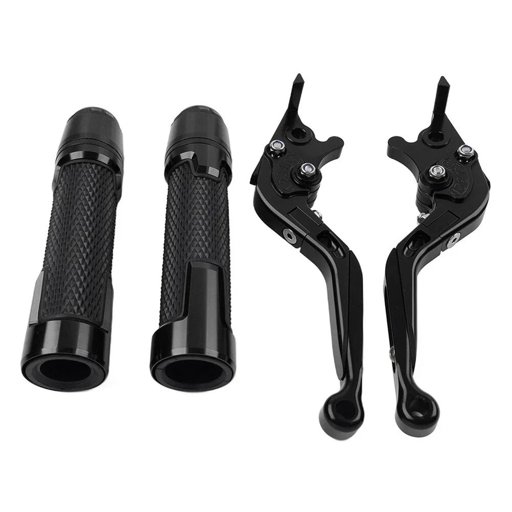 Folding Extendable Brake Clutch Levers & Handlebar Grips for BMW F900R (2020-2023)