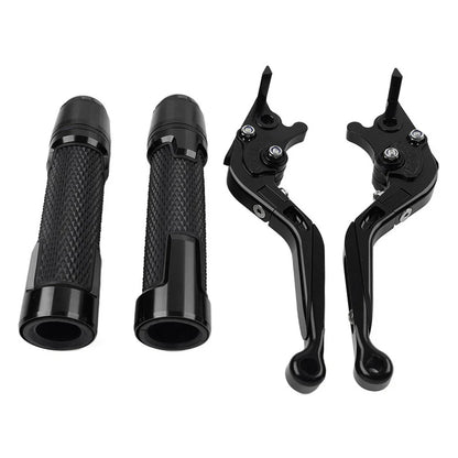 Folding Extendable Brake Clutch Levers & Handlebar Grips for BMW F900R (2020-2023)