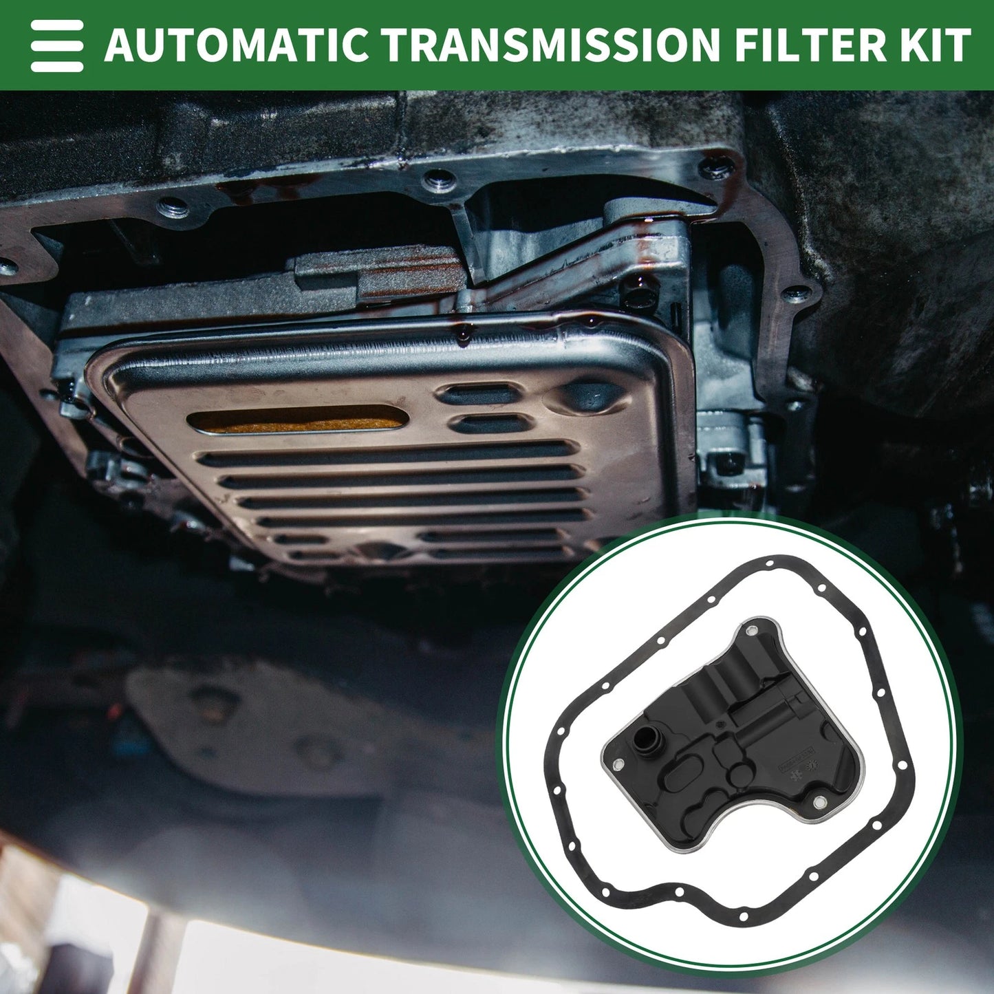 Set of 2 K310 Automatic Transmission Filter Kits No.353300W050 for Toyota Allion (2001–2007)