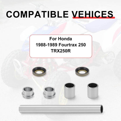 Swing Arm Bushings Bearings Rebuild Kit for Honda FourTrax 250 (1988–1989)