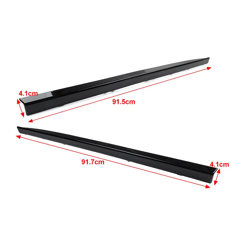 Rear Door Cladding Trim for Land Rover Range Rover (2013-2022) Black
