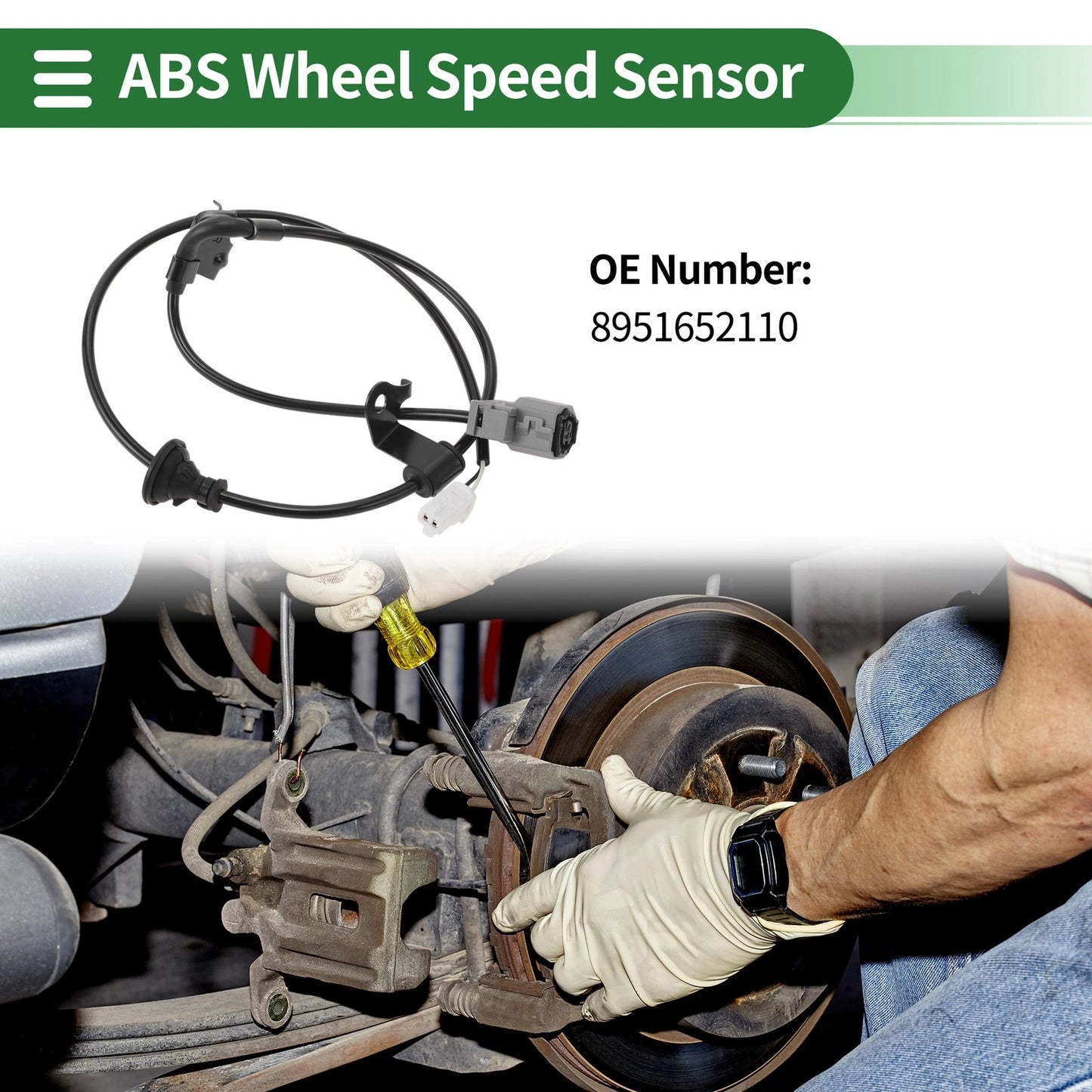 ABS Wheel Speed Sensor No. 8951652110 for Toyota Scion (2009–2013)