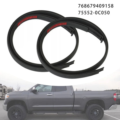 2X Roof Drip Molding Trim Rubber for Toyota Tundra Double Cab (2007–2020)
