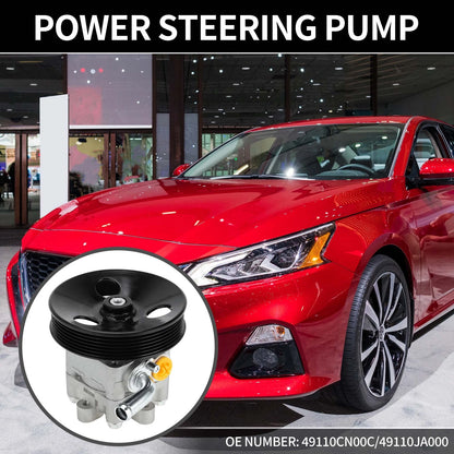 Power Steering Pump with Pulley No. 49110JA000 for Nissan Altima (2007–2013)