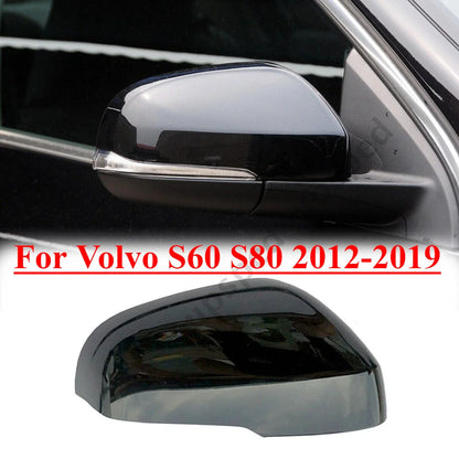 Right Passenger Side Rearview Mirror Cap Cover for Volvo S60 S80 (2012–2019)