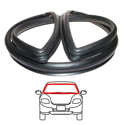 Front Windshield Weatherstrip Seal for Toyota Corolla E10 KE10 KE15 KE17 (1966–1970)