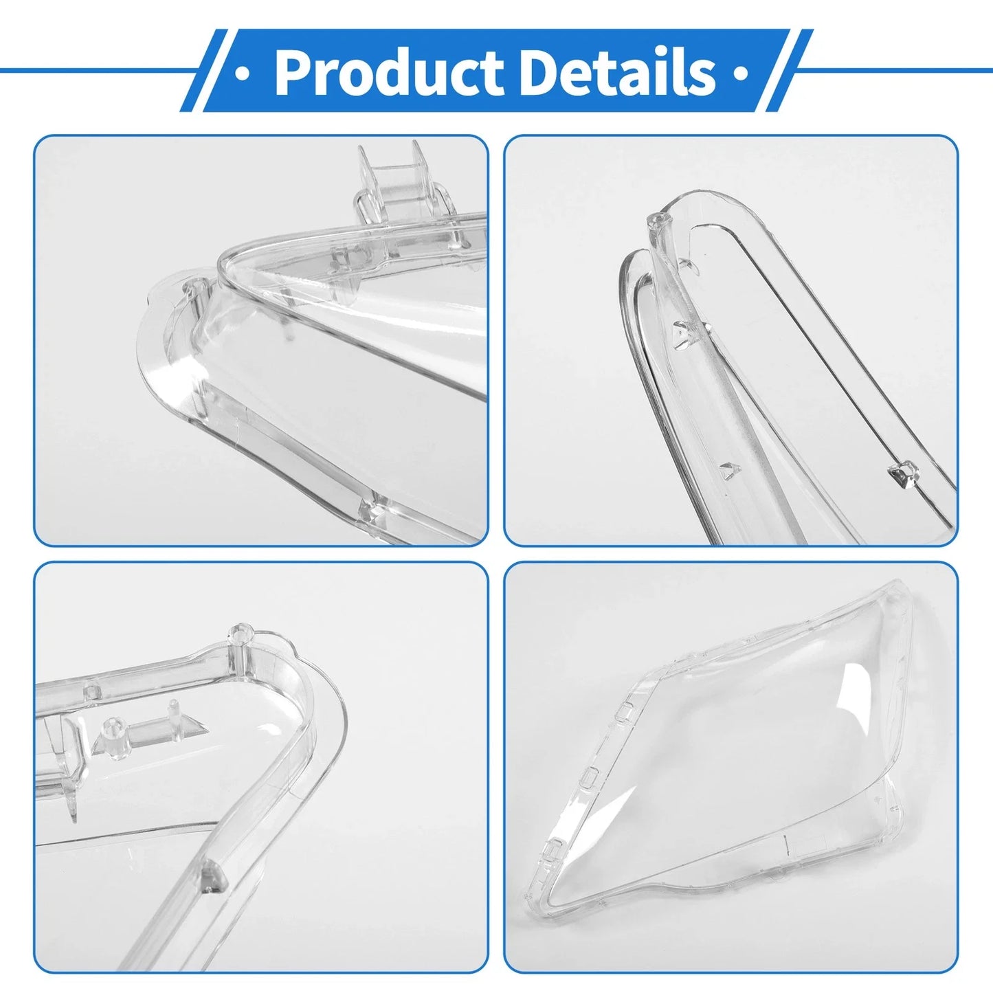 Car Front Left Headlight Lens Cover for Lexus LX570 (2007-2012)