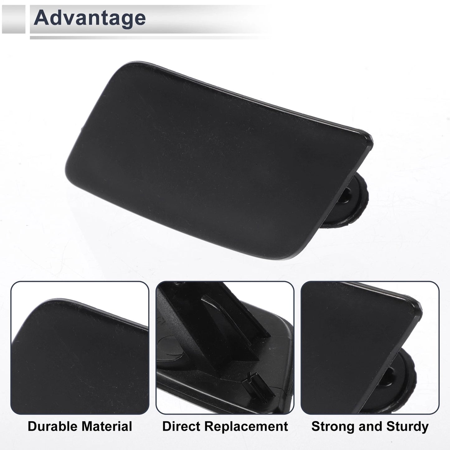 Front Left Headlight Washer Nozzle Cover for BMW 335i GT (2012–2015)