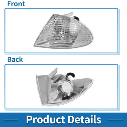1 x Left Corner Signal Light Cover for BMW 3 Series (1999-2001)