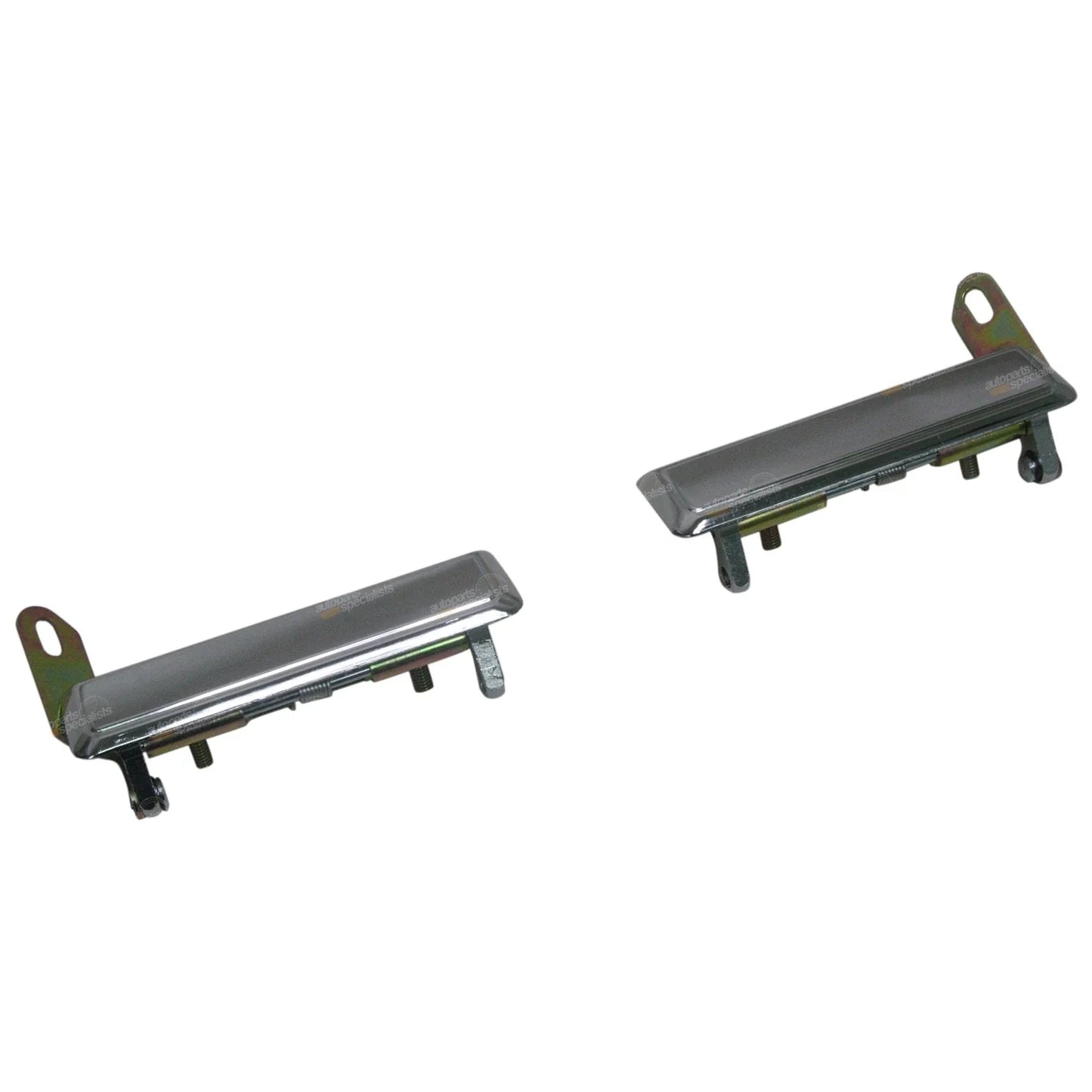 2x Front Left & Right Chrome Handles for Toyota Landcruiser 40 Series(1960–1984)