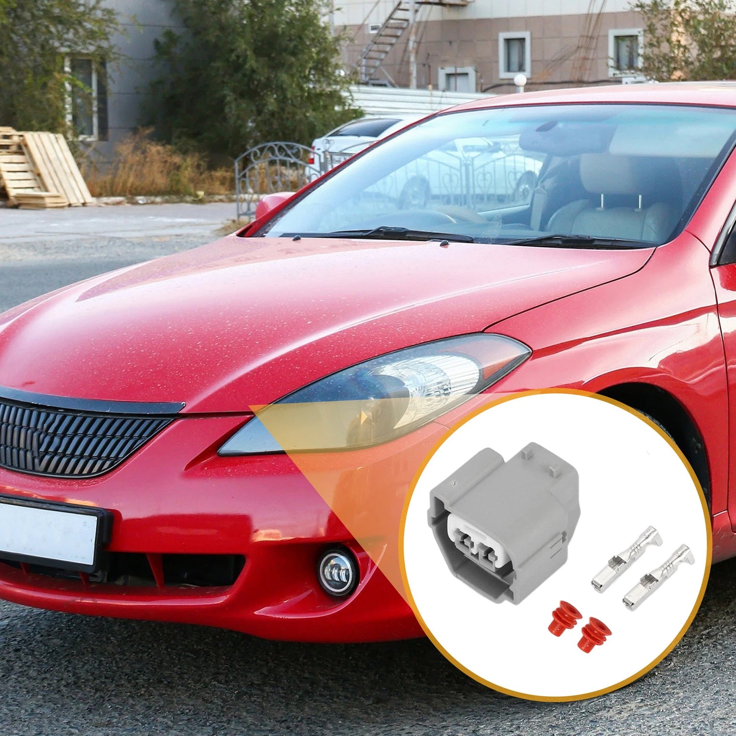 2 Pin Ignition Coil Connector Plug for Hyundai