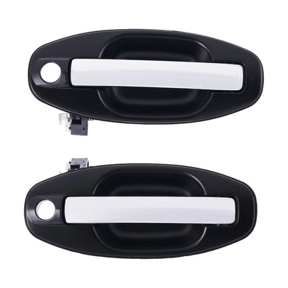 2X Chrome Outer Door Handles for Hyundai Santa Fe SM (2000–2005)