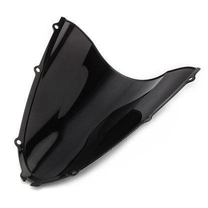 Black Double Bubble Windscreen for Kawasaki Ninja ZX14R (2006-2024)