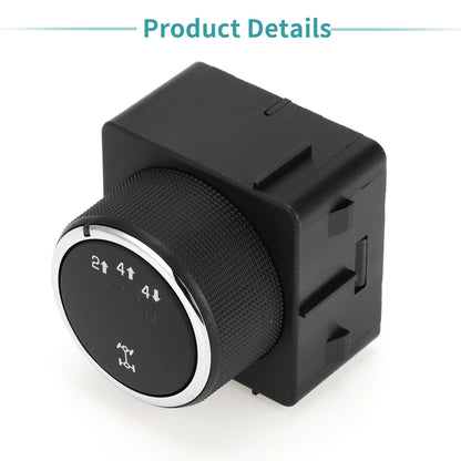 4WD Wheel Drive Switch for Chevrolet Silverado 1500 2500 HD, GMC Sierra 1500 (2007–2014)