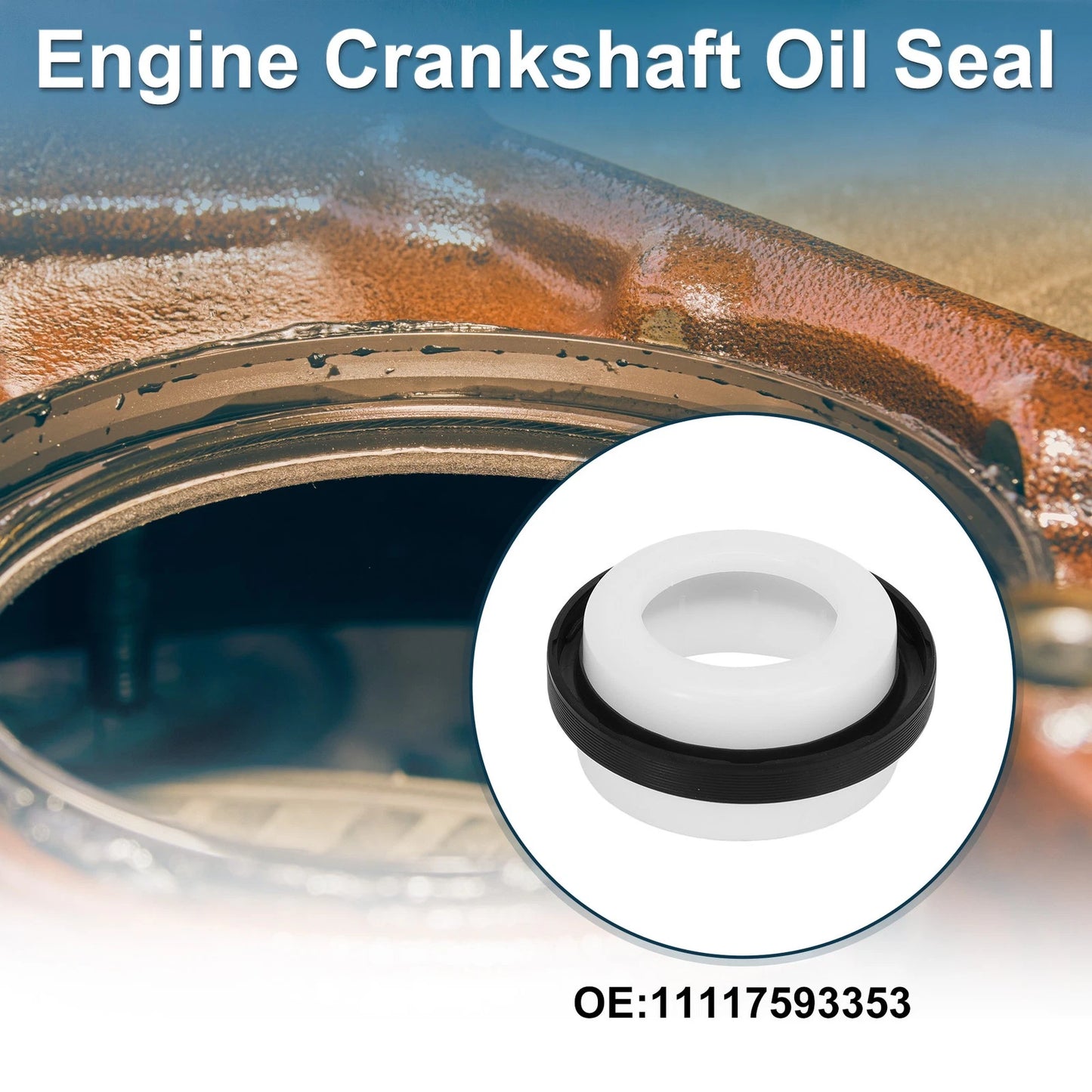 Engine Front Crankshaft Oil Seal for BMW 1 3 Series (No. 11117593353)