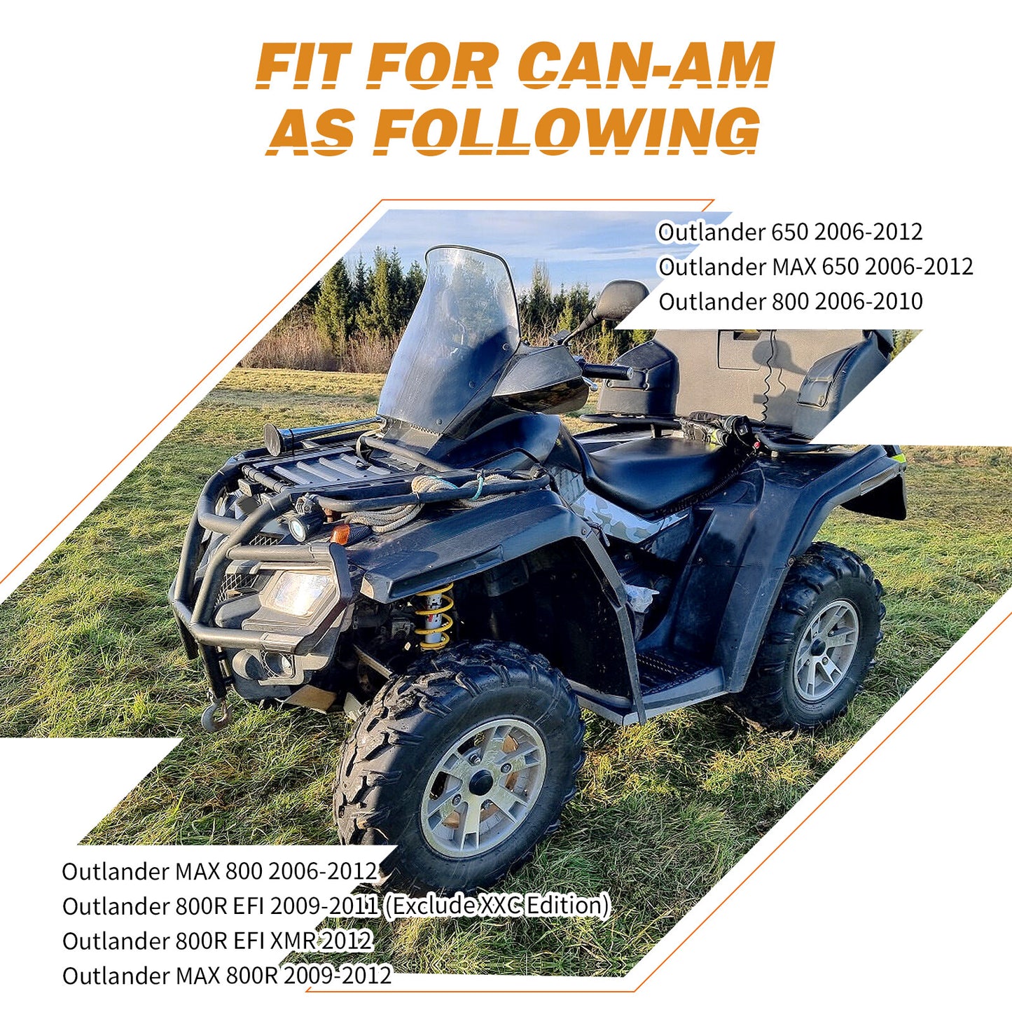 Upper & Lower Arm Ball Joint Kit for Can-Am Outlander 650/800 (2006–2012)