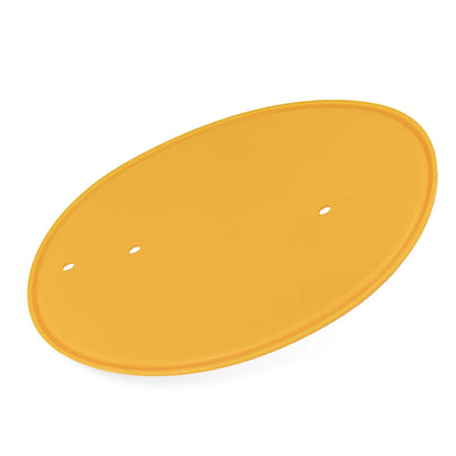 Yellow Number Plate for Honda Z50R XR75 MR50 (1974–1987)