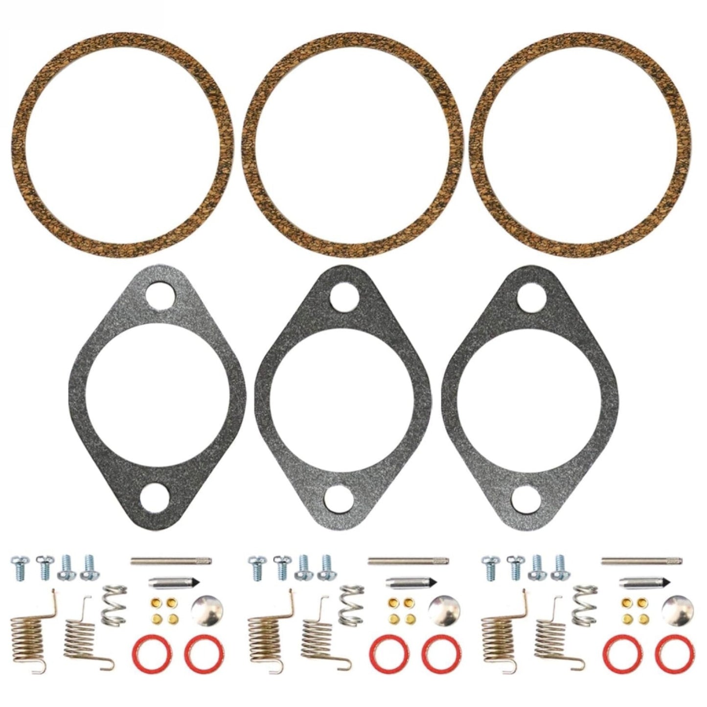 3X Carburetor Rebuild Kit for Mercury Force 90 Outboard (1990–1999)