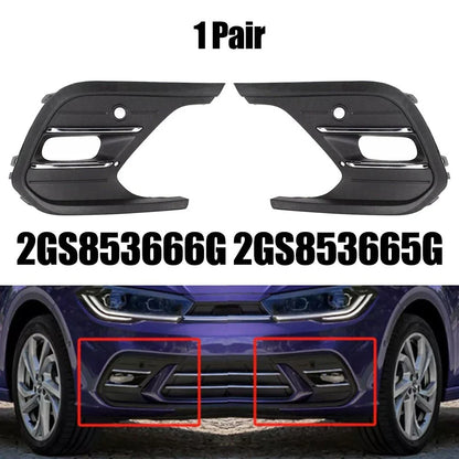 2 x Chrome Front Bumper Fog Light Frame Cover for 2GS (2021–2023)