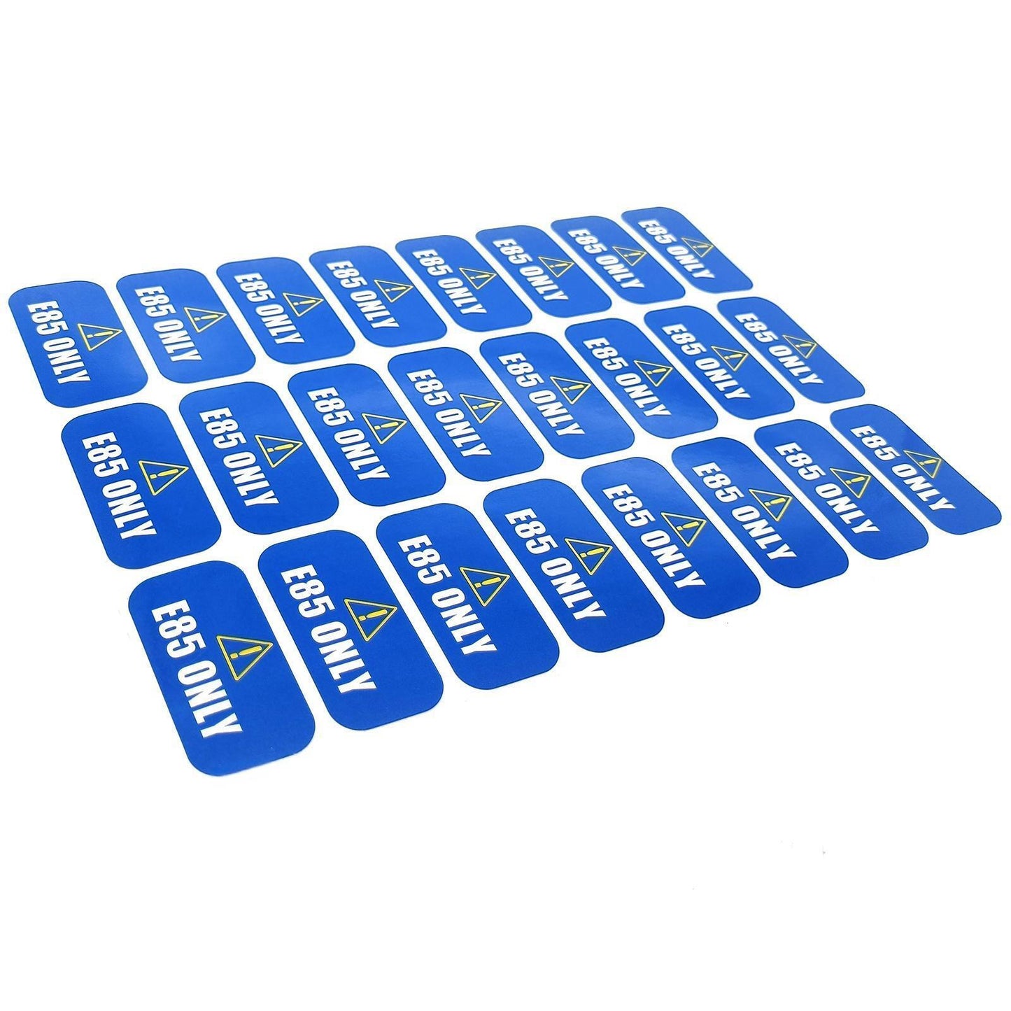 E85 Only Sticker Decal for Clean Energy (Set of 24)