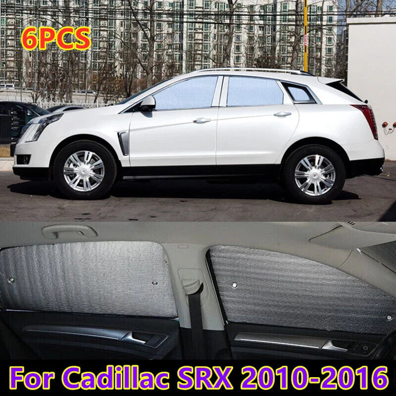 Sunshade 6Pcs for Cadillac SRX (2010–2016)