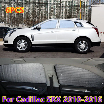 Sunshade 6Pcs for Cadillac SRX (2010–2016)