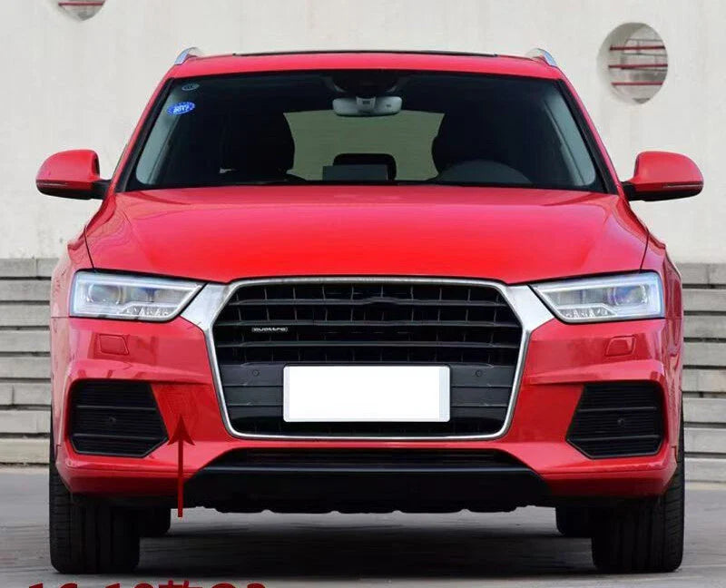 Car Front Bumper Tow Hook Eye Trailer Cover Trim Cap for AUDI Q3 (2016–2019)