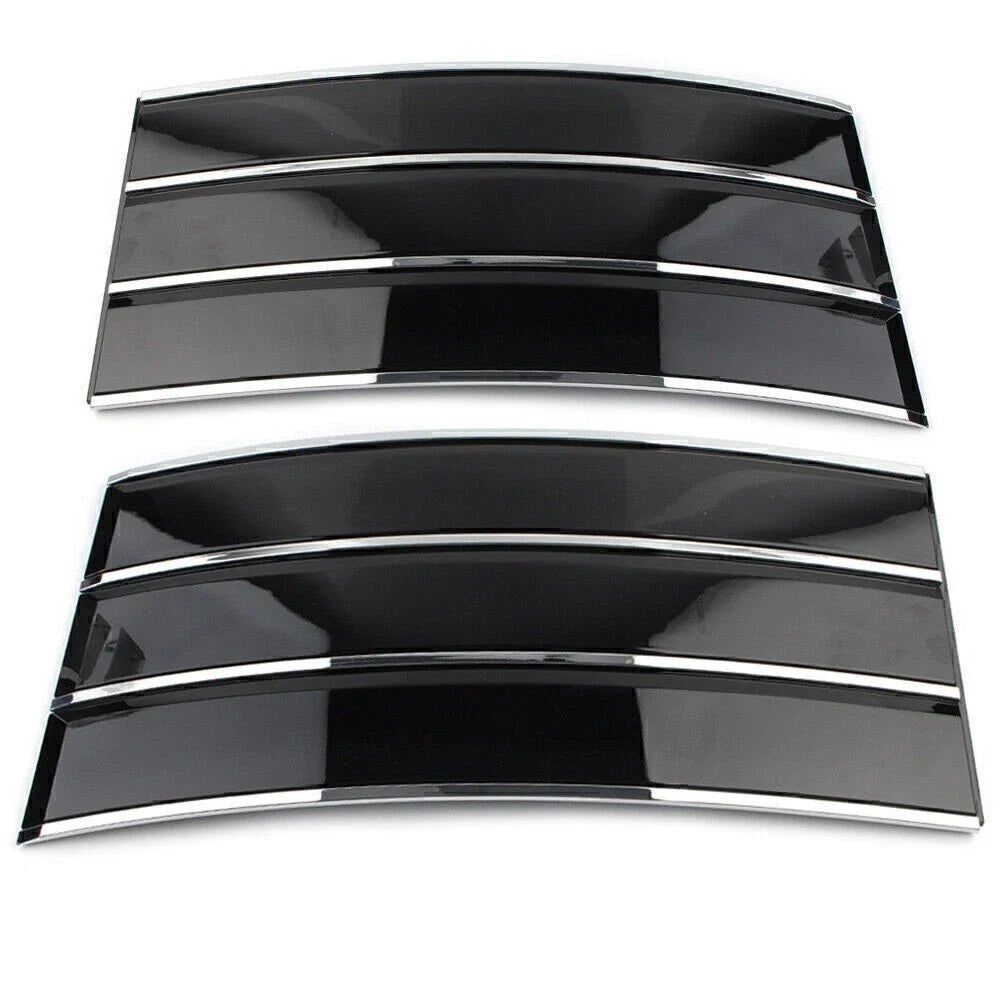 Pair Side Mesh Vent Grille for Land Rover Range Rover (2013-2017) Black
