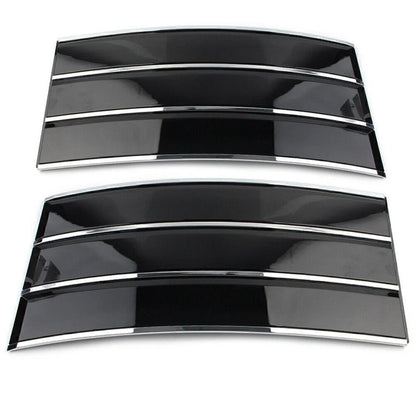 Pair Side Mesh Vent Grille for Land Rover Range Rover (2013-2017) Black
