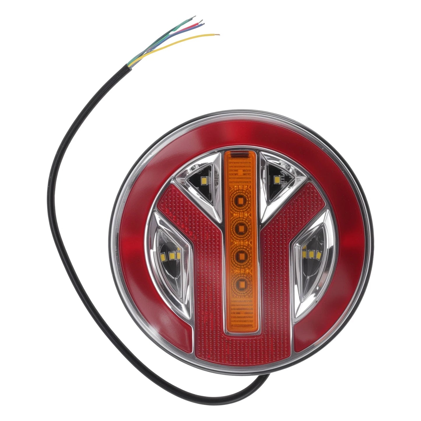 Rear Lights for 12-24 V Vehicles (Red Yellow)