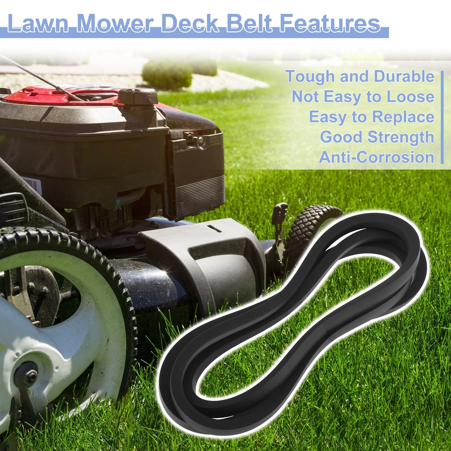 Lawn Mower Deck Belt for Husqvarna GTH2248XP, GTH2548 (180808)