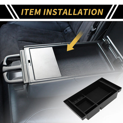 Center Console Organizer Tray for Chevy Silverado, GMC Sierra (2019–2023)