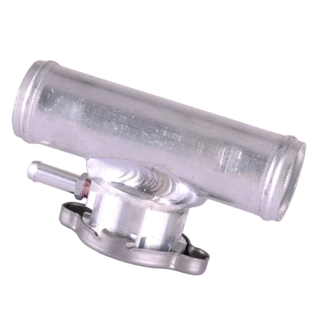 32mm 1-1/4" O.D Aluminum Inline Radiator Coolant Pipe Filler Neck