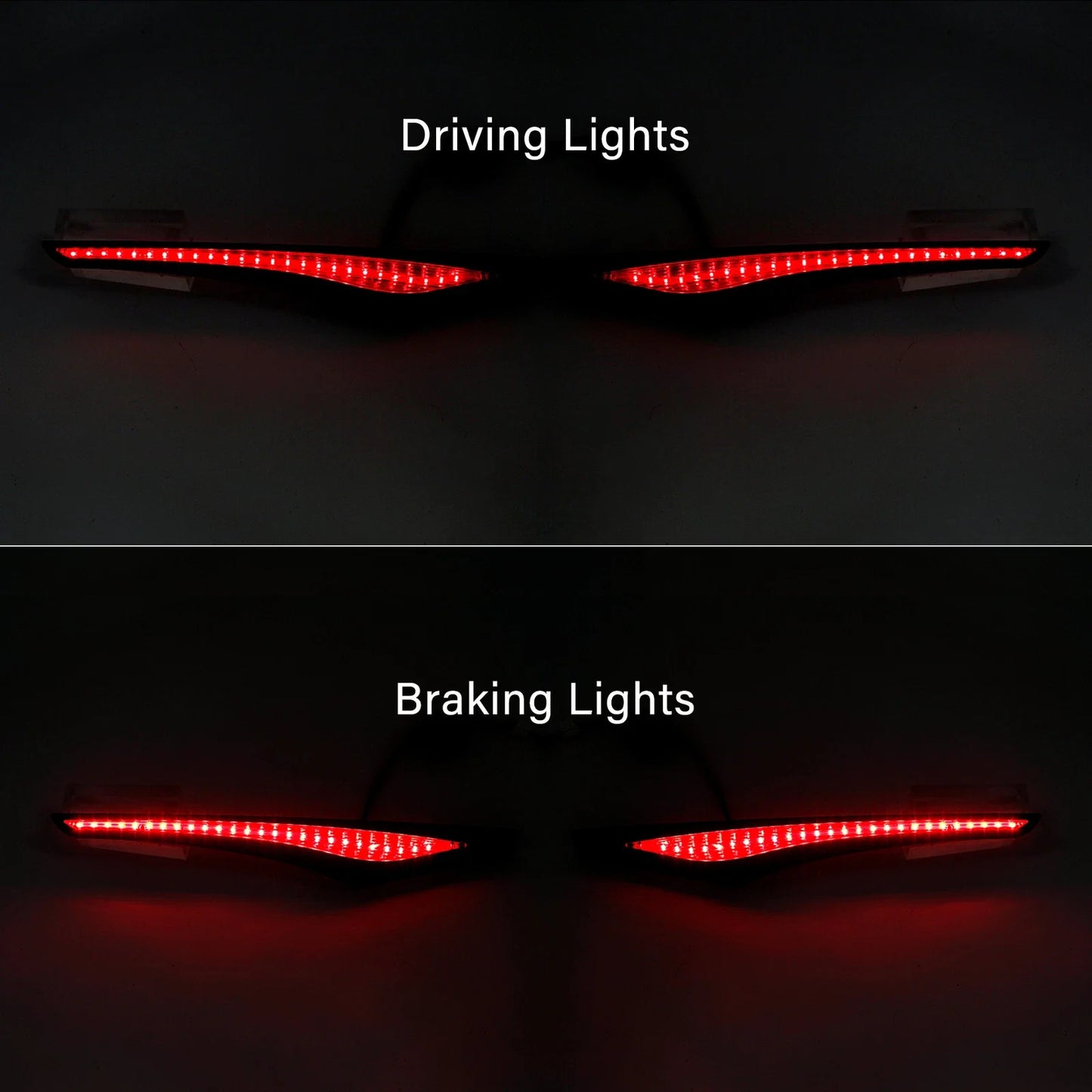 Saddlebag Accent Swoop LED Lights for Honda Goldwing GL 1800 (2012-2017)
