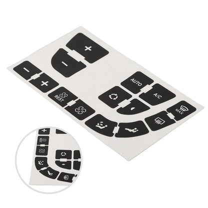 Stickers Set for Citroen C4 Grand Picasso Climate Buttons