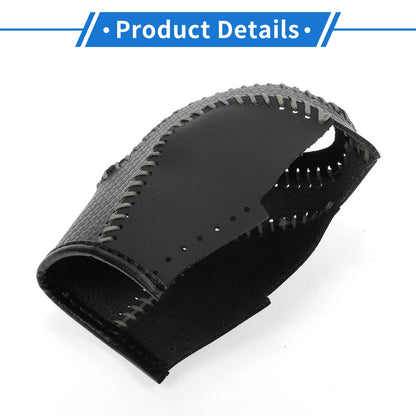 Gear Shift Knob Cover for Volkswagen Taos (2022–2023) Black Carbon Fiber