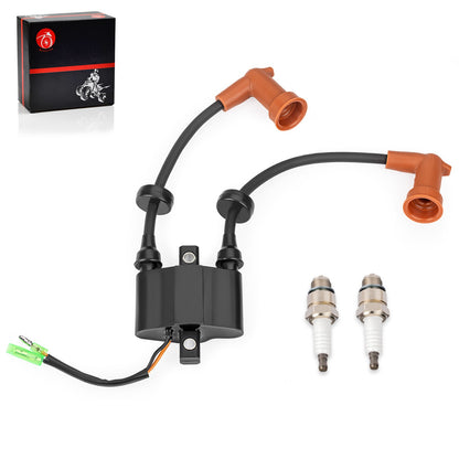 Ignition Coil with Spark Plug for Yamaha F15 F20 F25 T25 (2006–2017)