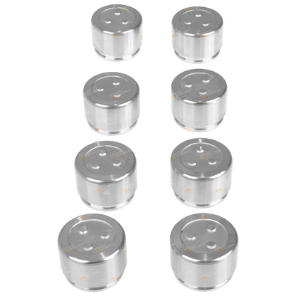 Set of 8 Front Brake Caliper Pistons for Toyota Landcruiser (2007–2016)