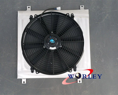 Aluminum Radiator Shroud & Fan for Holden Commodore VB VC VH VK V8 (1979-1986)