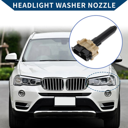 Front Driver Side Headlight Washer Nozzle for Toyota Land Cruiser (2008–2021) No. 852080G040