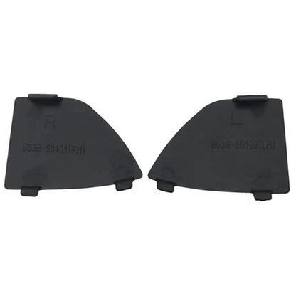 Front Bumper Lower Grille Tow Eye Covers for Mazda 3 (2017-2018)